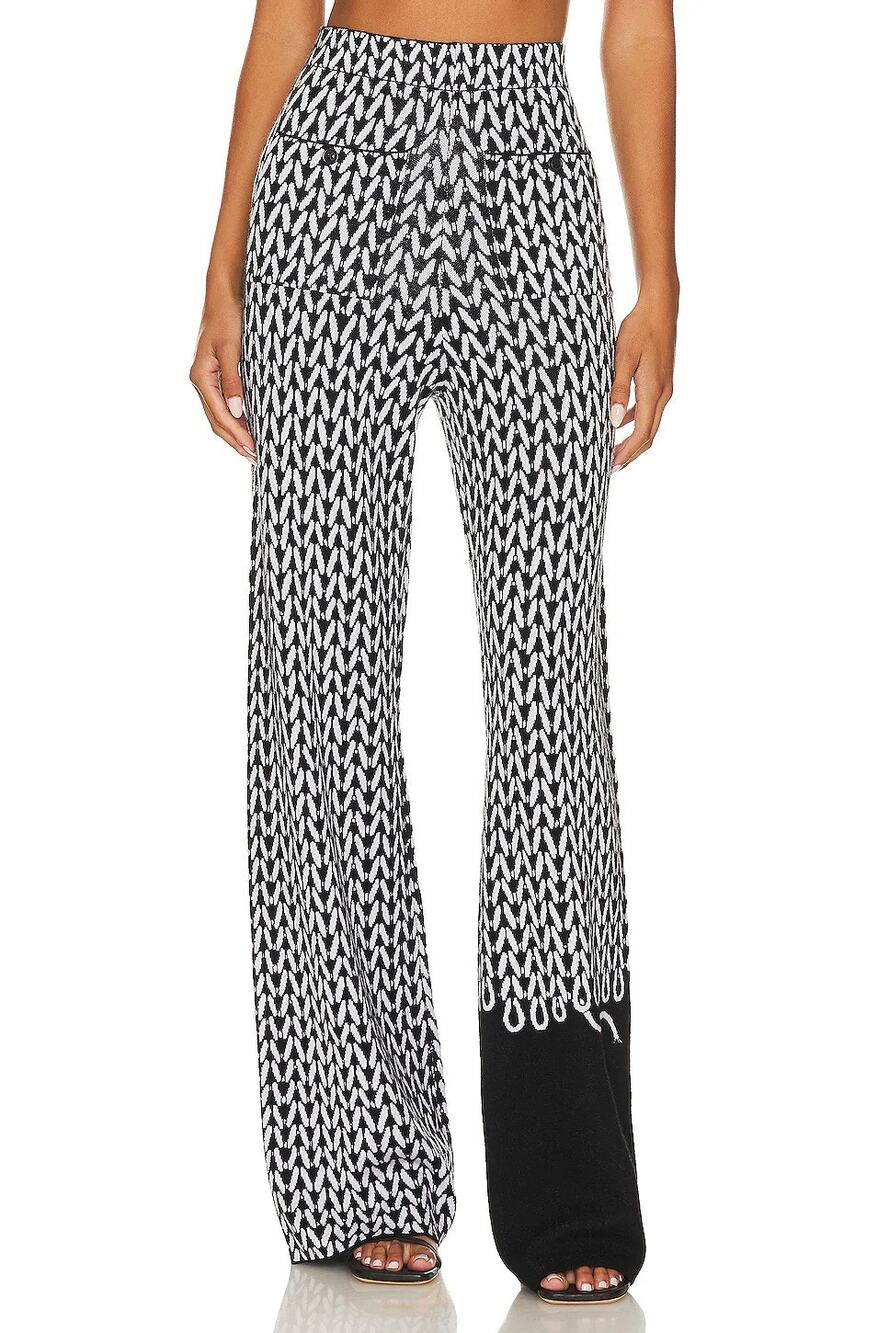 JoosTricot Fancy Pants Wide Leg Merino Wool Blend Statement Y2k Fall Winter XS
